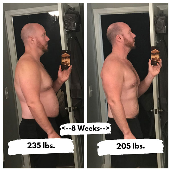 Before-and-After-(8) Nutrition Coaching For Weight Loss